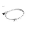 GEMBIRD CCP-MUSB2-AMBM-W-1M Gembird micro USB 2.0 kabelis AM-MBM5P 1m, baltas