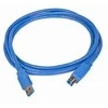 GEMBIRD CCP-USB3-AMBM-6 aukštos klasės USB 3.0 kabelis, USB A tipo kištukas - USB B tipo kištukas, 3 metrai, mėlynas