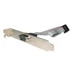 GEMBIRD prievadas COM RS232 9PIN DB9M PIN 1:1 ant lizdo dangtelio