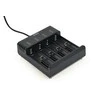 Gembird ENERGENIE BC-USB-02 Ni-MH + Li-ion Fast Baterija Charger juodas