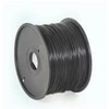 Gembird Flashforge ABS plastikas filamentas | 1.75 mm diameter, 1kg/spool | Juodas