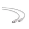 GEMBIRD PP6A-LSZHCU-0,25M Gembird patchcord RJ45, kat. 6A,SFTP, LSZH, 0,25m, pilka