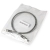 Gembird RJ45 - RJ45 S/FTP kat6A 0.5.0m pilka