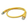 Gembird patchcord RJ45, užtvindytas viršelis, kat. 5E, FTP, 0,5m, geltona (PP22-0,5M / Y)