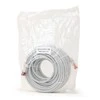 GEMBIRD PP6A-LSZHCU-20M Gembird patchcord RJ45, kat. 6A,SFTP, LSZH, 20m, pilka