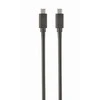 GEMBIRD CCP-USB3.1-CMCM-1M USB 3.1 TYPE-C CM-CM maitinimo šaltinis 1m