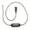 JABRA RJ10 Laidas iki 2,5 mm kaiščio kištuko 1,0 metro, skirtas Panasonic KX-T 7630 7633 7635 ir pvz. GN9300 GN9120 GN elipsė GN8000