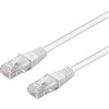 Goobay 0,5 m CAT 6 pataisų kabelis, S/FTP (PiMF), baltas