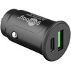 Goobay dvigubas USB automobilinis greitas įkroviklis USB-C™ PD (maitinimas)