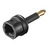 „Goobay“ AV adapteris „Toslink“ – 3,5 mm juodas lizdas (11922)