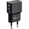 Goobay Maitinimo šaltinis 5V 2.4A - 2xUSB lizdai