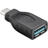 Goobay USB-A į USB-C 3.0 OTG adapteris, juodas