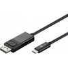 „Goobay“ | USB-C – „DisplayPort“ adapterio laidas (4k 60 Hz) | 79295 | USB-C kištukas | „DisplayPort“ kištukas | USB-C–DP | 1,2 m