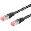 Goobay Kabelis LAN Patchcord CAT 6 S/FTP LSZH Juodas 0,25m