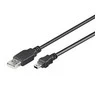 Goobay | USB 2.0 Hi-Speed kabelis | USB-A į mini-USB USB 2.0 kištukas (A tipas) | USB 2.0 mini vyriškas (B tipas, 5 kontaktų)