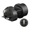 Wentronic Goobay Travel adapteris JK lizdui ir prietaisams su čekišku kištuku ir įžeminimo kaiščiu