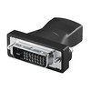 Goobay | HDMI/DVI-D adapteris, dengtas nikeliu | HDMI lizdas (A tipas) | DVI-D vyriškas dvigubas ryšys (24 + 1 kontaktas)