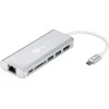 Goobay Apvalus | USB-C Premium kelių prievadų dokas | 76788