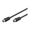 Kabelis Goobay Antenowy 1.5m juoda (11720)