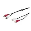 Kabelis Goobay RCA (Cinch) x2 - RCA (Cinch) x2 5m juoda (50027)