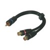 Goobay Linijinis kabelis RCA kištukas – 2xRCA lizdai 0.2m