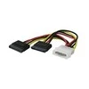 Wentronic Goobay Molex – SATA x2, 0,13 m, kelių stipinų (68524)