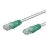 Goobay CAT 5e Crossover-patch cable, U/UTP 68864 2 m, Pilkas, žalias