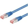 Goobay 7,5 m CAT 6 pataisų kabelis, S/FTP (PiMF), mėlynas