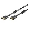 Goobay 2m DVI-D FullHD kabelis Dual Link, juodas