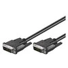 Wentronic Kabelis Goobay DVI-D – DVI-D 2m Juodas (50850)