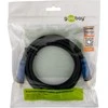 Goobay 2m Premium HDMI™ kabelis su eternetu [4K@60Hz, HDR, ARC]
