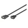 Kabelis MicroConnect DVI-I - D-Sub (VGA) 3m juoda (50991)