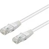 Goobay 0,5 m CAT 6 pataisų kabelis, S/FTP (PiMF), baltas