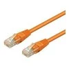 Goobay CAT 6 Jungiamasis laidas, S/FTP (PiMF), Oranžinė - Kabelio ilgis 10 m