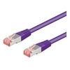 Goobay Kabelis LAN Patchcord CAT 6 S/FTP LSZH violetinė 1m