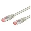 Goobay 95567 CAT 6 patch cable S/FTP (PiMF), pilkas, 1,5 m