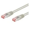 Goobay 95567 CAT 6 patch cable S/FTP (PiMF), pilkas, 1,5 m