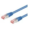 Goobay Wentronic Goobay CAT 6 Komutacinis kabelis, S/FTP (PiMF), mėlynas, 50 m - LSZH be halogenų, varinis (68276)