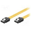 Goobay SATA - SATA, 0,2 m, geltona (94012)
