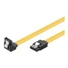 Goobay TAKSATA030DR, 0,3 m, SATA 7 kontaktų, SATA 7 kontaktų, kištukas/kištukas, juodas, geltonas, tiesus