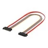 Wentronic M-Cab Mcab SATA 22-pin - SATA 22- pin, 0,5 m, raudona (7008018)