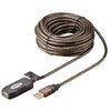 Wentronic USB laidas Goobay USB-A - USB-A 10 m Juodas (533888)