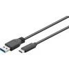 Goobay | Apvalus kabelis | Sinchronizuokite ir įkraukite Super Speed USB-C į USB A 3.0 įkrovimo laidą | 67890 | USB 3.0 kištukas (A tipas) | USB-C (vyriškas)