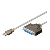 Kabelis USB Goobay USB-A - miniUSB 1.5 m Sidabrinė (RB95433)