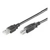 Kabelis USB Goobay USB-A - USB-B 3 m Juodas (44732)