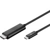 Goobay | USB-C HDMI adapterio laidas (4k 60 Hz) | USB-C kištukas | HDMI kištukas (A tipo) | USB-C–HDMI | 1,8 m