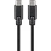 Goobay USB 3.1 kištukas (C tipas) > USB 3.1 kištukas (C tipas) [1,5 m juoda]