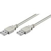 Goobay Kabelis USB USB-A - USB-A 1,8 m Pilka (93375)