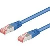 Goobay MicroConnect Pečkordas CAT6, S / FTP, 3m, mėlyna (68269)
