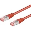 MicroConnect Goobay Patchcord S/FTP, Cat6, 5m raudona